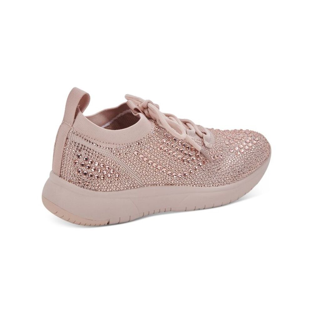 AQUA COLLEGE Womens Pink Dual Pull-Tab Kali Round Toe Wedge Sneakers Shoes 8 M - Picture 2 of 4